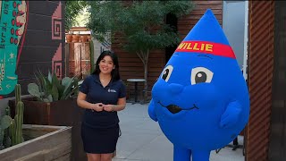 Willie the Waterdrop talks water resources